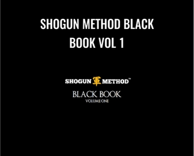 shogun method black book volume 1 pdf