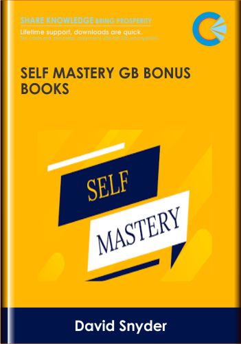 Self Mastery GB Bonus Books - David Snyder