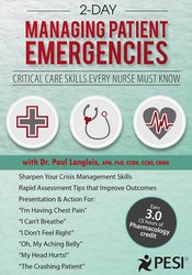 2-Day Managing Patient Emergencies-Critical Care Skills Every Nurse Must Know