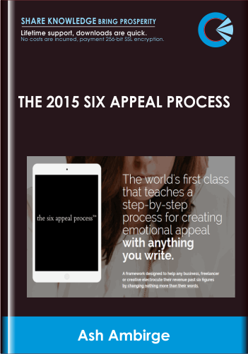 The 2015 Six Appeal Process - Ash Ambirge