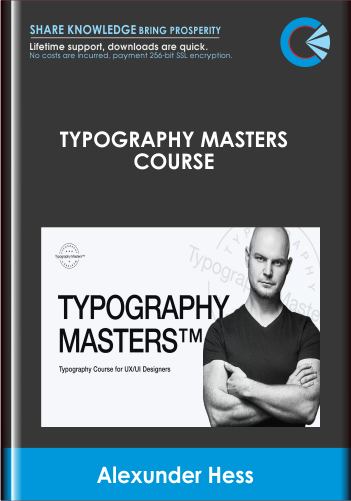 Typography Masters course - Alexunder Hess