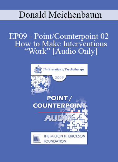 [{"keyword":"Order Point/Counterpoint 02 - How to Make Interventions “Work”: An Examination of Generalization Treatment Guidelines - Donald Meichenbaum