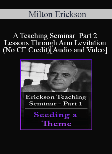 [{"keyword":"Lessons Through Arm Levitation (No CE Credit)"