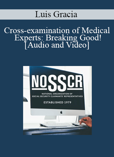 [{"keyword":"Order Cross-examination of Medical Experts: Breaking Good!"