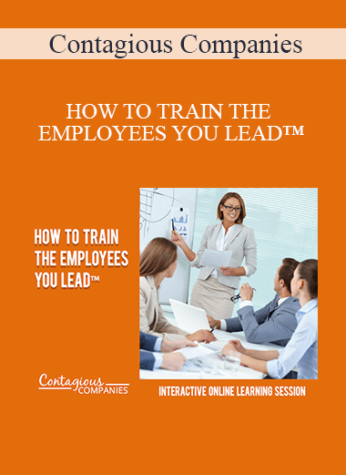 [{"keyword":"HOW TO TRAIN THE EMPLOYEES YOU LEAD™"