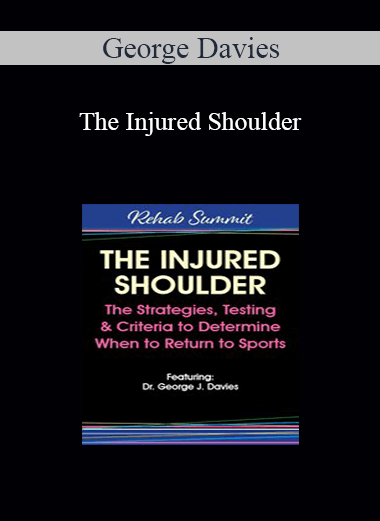 [{"keyword":"Order The Injured Shoulder: The Strategies