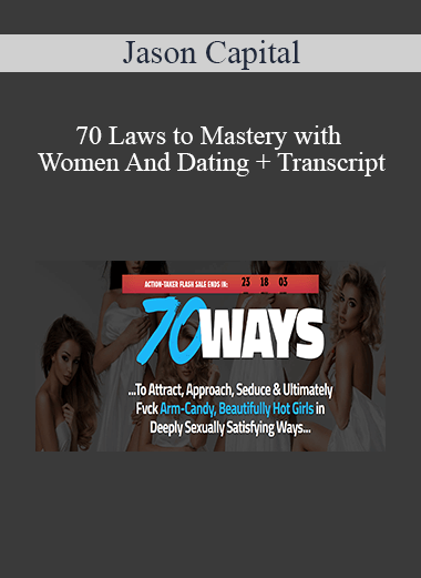 [{"keyword":"70 Laws to Mastery with Women And Dating + Transcript"