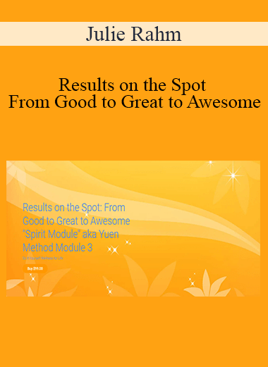 [{"keyword":"Results on the Spot - From Good to Great to Awesome"