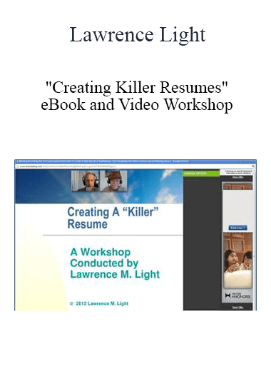 [{"keyword":"Creating Killer Resumes" eBook and Video Workshop"