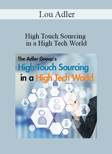 [{"keyword":"High Touch Sourcing in a High Tech World"