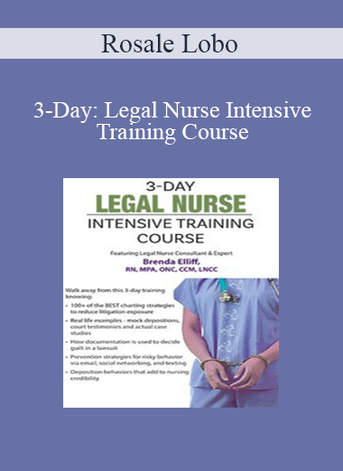 [{"keyword":"3-Day: Legal Nurse Intensive Training Course"