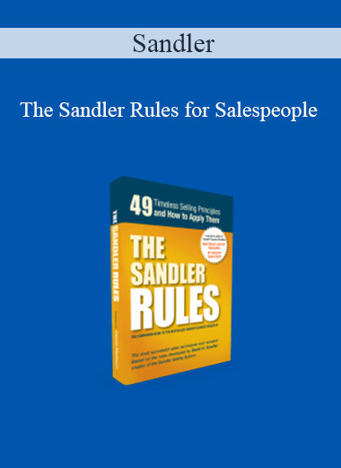 [{"keyword":"The Sandler Rules for Salespeople"